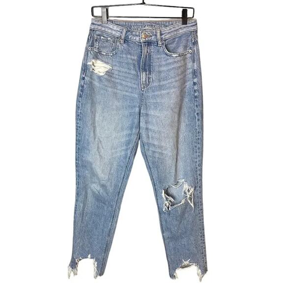 American Eagle Women’s Size 6 Highest Rise Mom Jeans Comfort Stretch Waistband - Picture 1 of 8